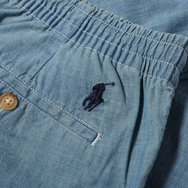 Polo Ralph Lauren Prepster Pants Chambray - Chambray - Small - 100% Cotton - Men's