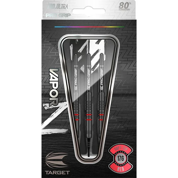 Target Vapor Z Red Soft Tip Darts - 17gm
