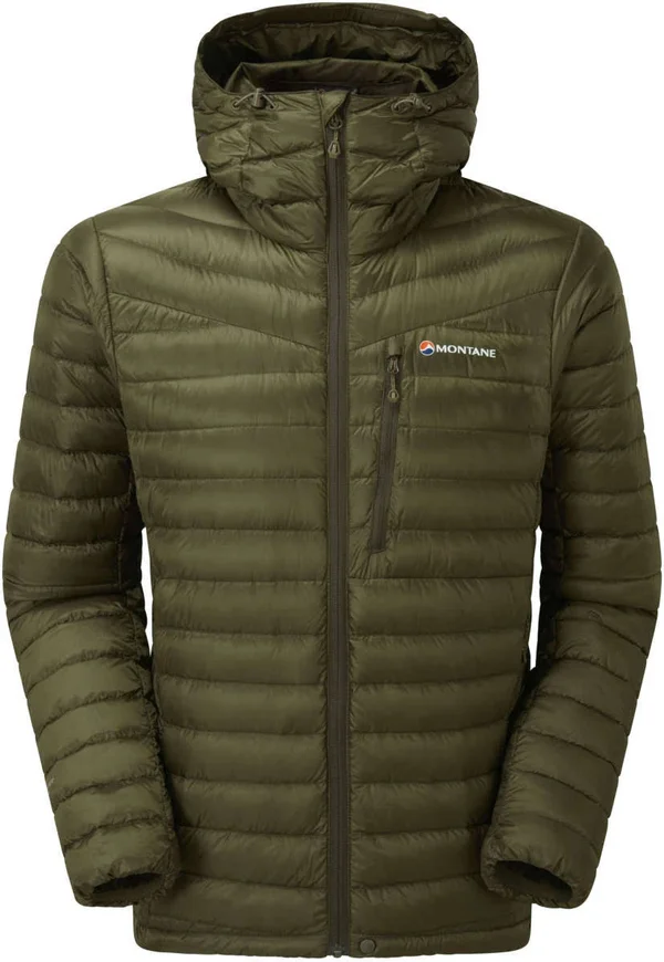 Montane Mens Featherlite Down Jacket Kelp Green S