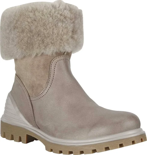 Ecco Tredtray Mid-Cut Slip-On Boot Size - Brown - Ankle Boots