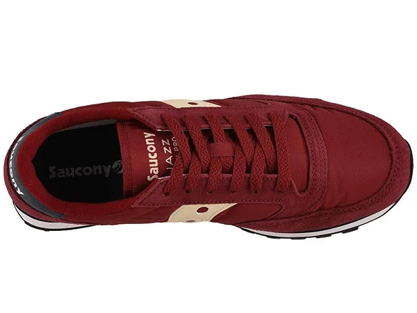 Saucony Originals Jazz Low Pro Maroon/Navy, Men's, Size: 10.5, Red