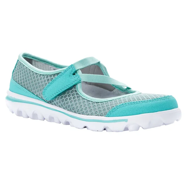 Propet Women's TravelActiv Jo Mary Jane, Size: 7, Turquoise Mesh