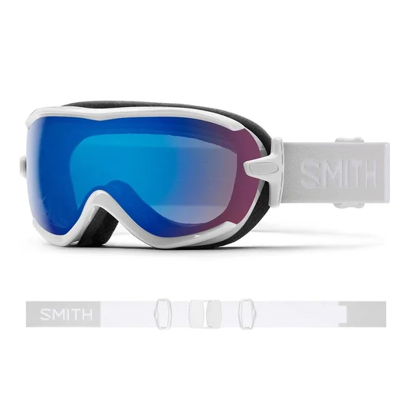 Smith Virtue Goggles Womens Polar Blue/ChromaPop Sun Platinum Mirror