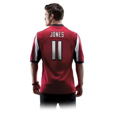 Nike Men's Julio Jones Atlanta Falcons Game Jersey - Red