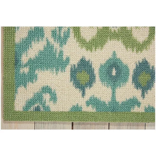 Nourison Vista VIS20 Ivory Rug - 5 ft x 7 ft