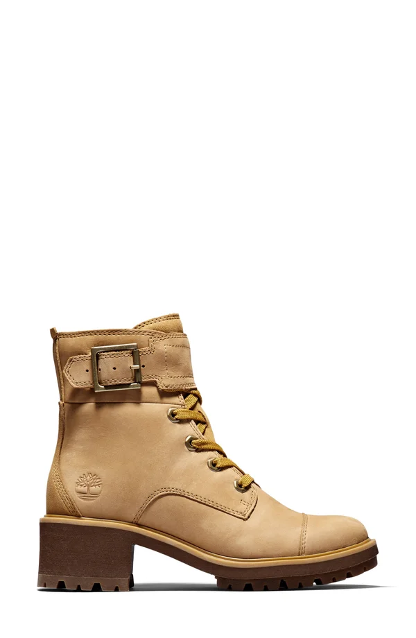 Timberland Women's Kori Park Buckle Boots - Wheat Nubuck, 7