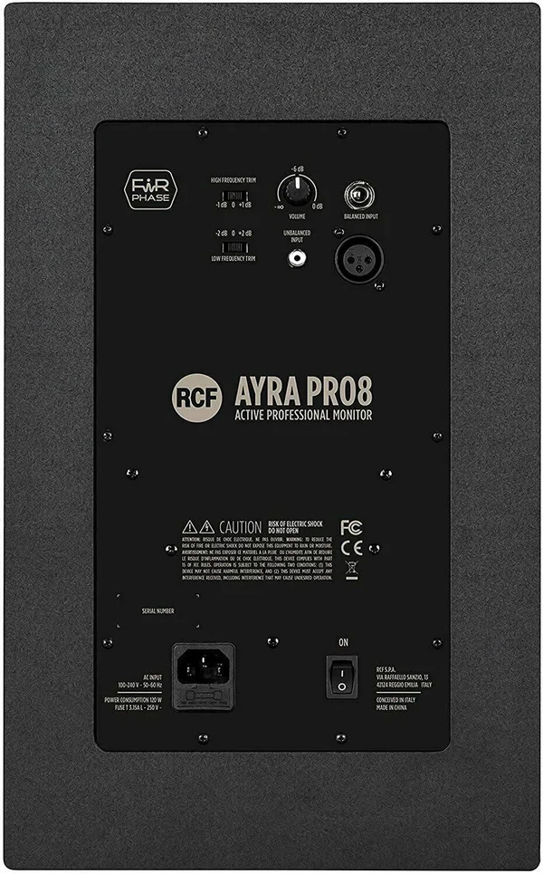 RCF Ayra Pro5 Active 5x22 Two-Way Studio Monitor