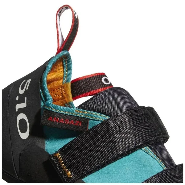 Five Ten Women's Anasazi LV Climbing Shoe - 7 - Collegiate Aqua, Black, Red