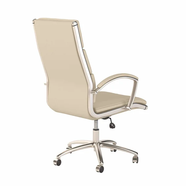 Cabot High Back Leather Executive Office Chair in Saddle Tan