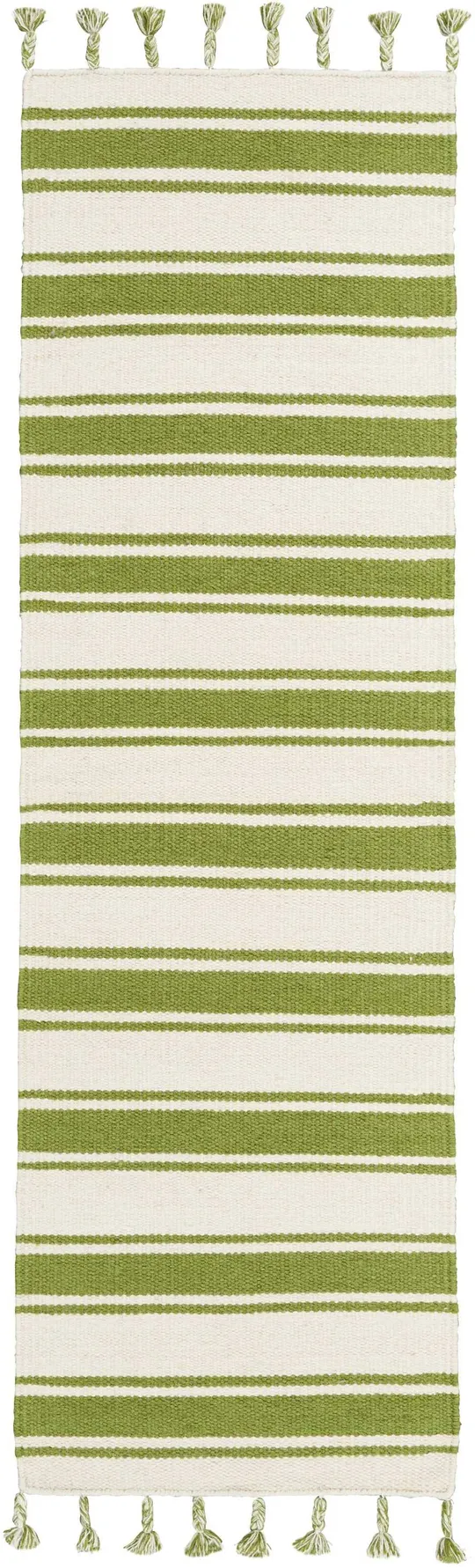 Nourison Solano Area Rug - Ivory/Spa, 2&3x22 x 8&