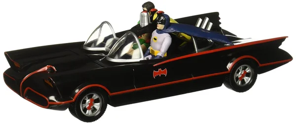 Funko DC Heroes 1966 Batmobile Vehicle with Batman & Robin Action Figure