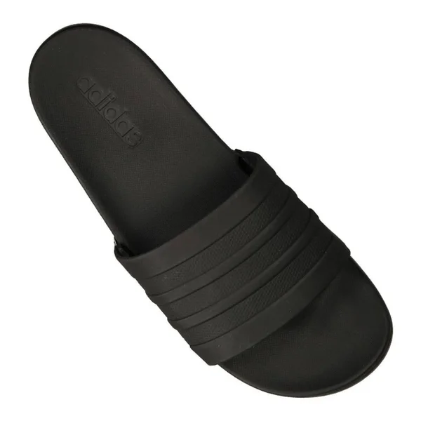 Adidas Adilette Cloudfoam Plus Sandals - Black - Size 8
