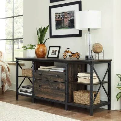 Chicoine Steel River Large Credenza Trent Austin Design
