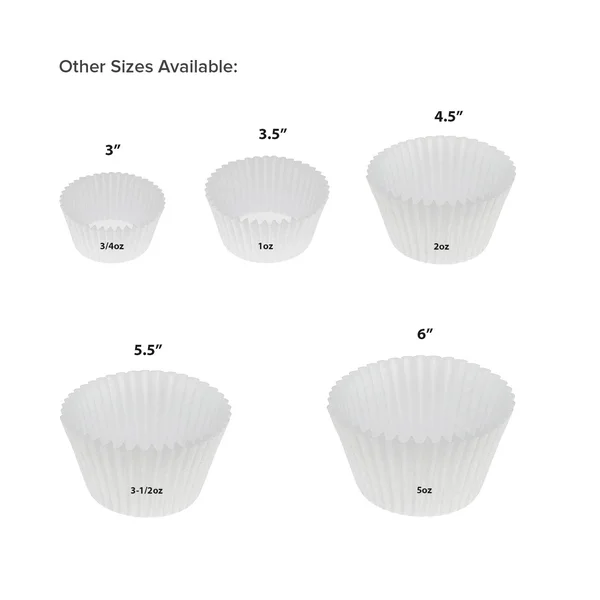 Royal 6x22 Baking Cup - Case of 10, 000