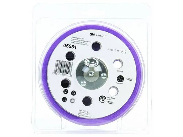 3M 05551 Hookit 6x22 Clean Sanding Painter&s Backup Pad