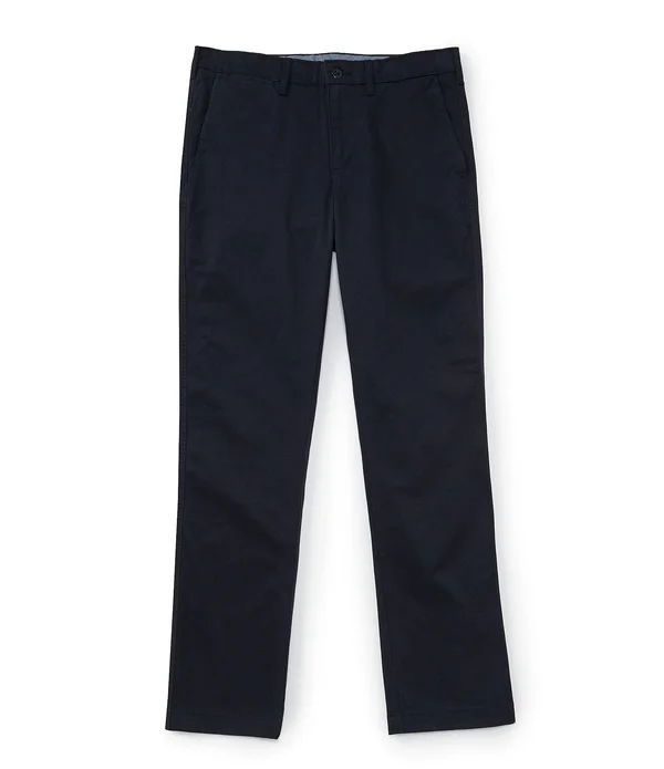 Cremieux Soho Slim-Fit Flat-Front Twill Comfort Stretch Casual Pants, Mens, 34 30, Dark Navy - Dillard&s Exclusive