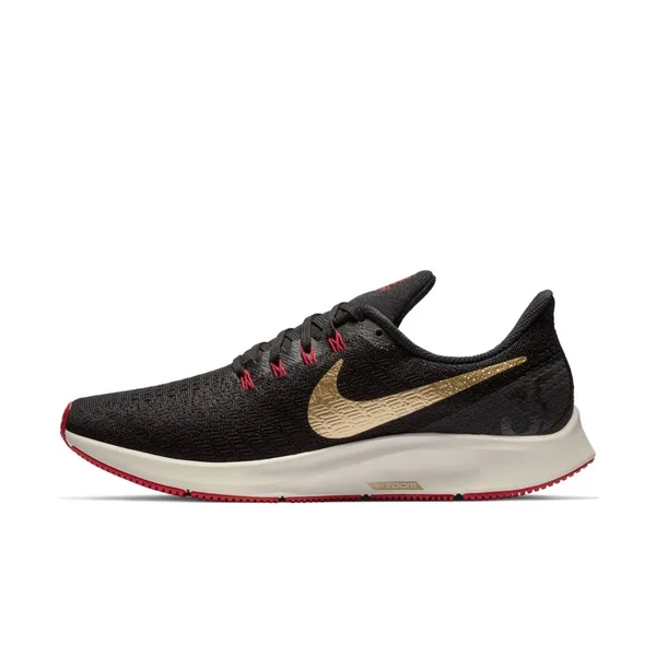 Nike Men's Air Zoom Pegasus 35 Running Shoes - Size: 10.5, Black