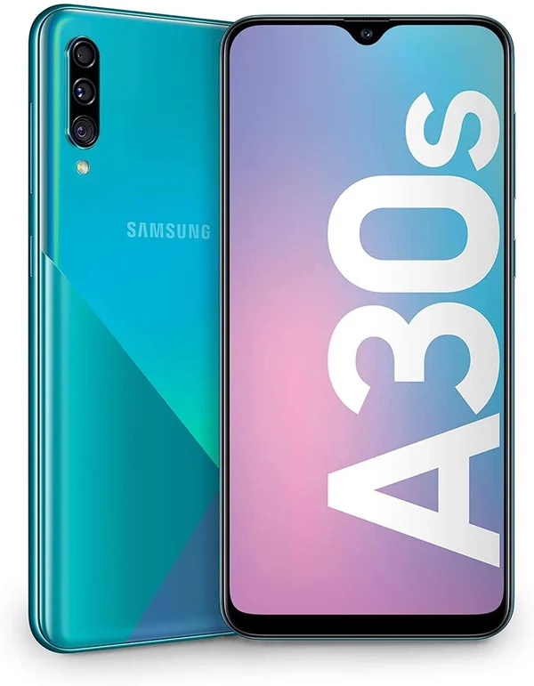 Samsung Galaxy A30S Dual SIM Smartphone (SM-A307GN/DS - Unlocked) Prism Crush Green, 128GB, 4GB Ram