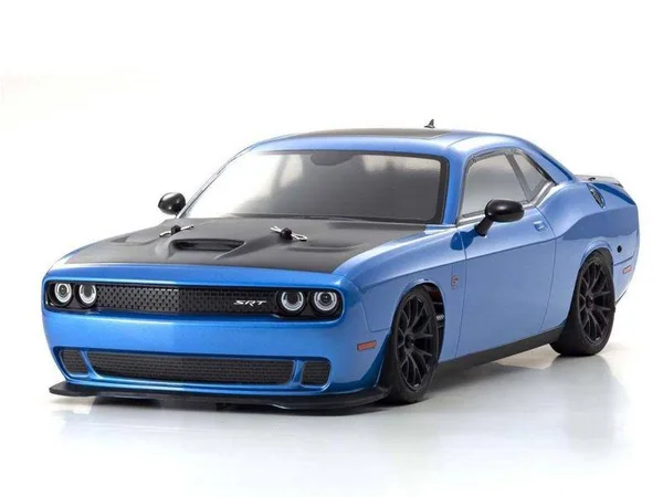 Kyosho 1/10 Fazer MK2 Challenger SRT RTR, Hellcat B5, Blue, KYO34415T2