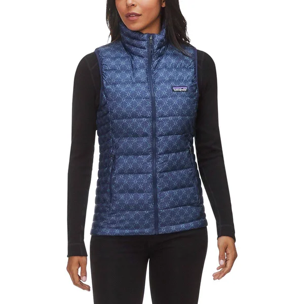 Patagonia Down Sweater Vest - Women's Solar Pow/Beryl Green, L
