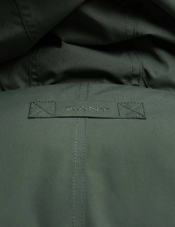 Gant Men's Parkas Regular Fit Green XL