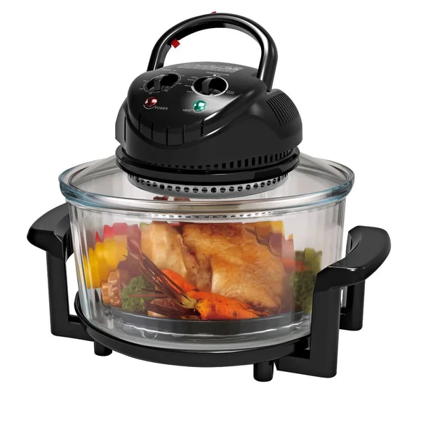Oyama TRO-110B 12 Liter Turbo Convection Roaster Oven Black - 13L